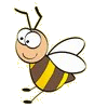 Znalezione obrazy dla zapytania pszczoła gif